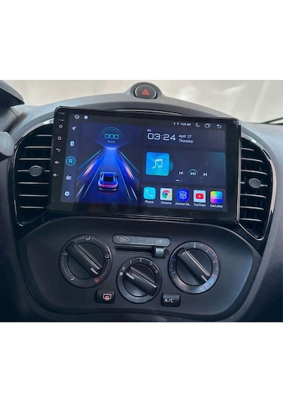 Nissan Juke Araç Multimedya Android Ekran Carplay Double Teyp Navigasyon 4+64 9" 11-19 P.black Navımex