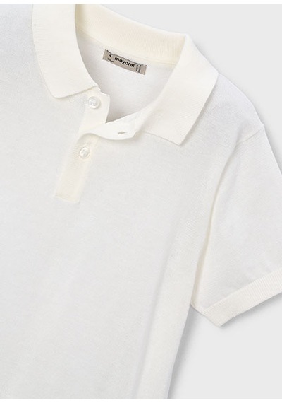 Mayoral Erkek Çocuk Polo T-shirt Krem - 03106