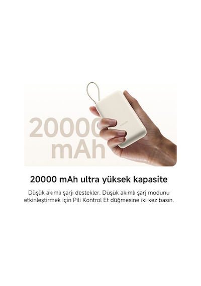 Xiaomi 33w 20000 Mah Powerbank Tan Bhr8851gl Diğer