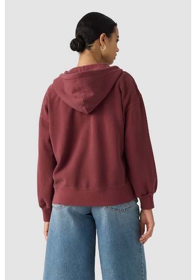 Levi's Kadın Vintage Oversize Fermuarlı Kapüşonlu Sweatshirt Cabernet Rengi Şardonlu Polar-24604 Kırmızı Levi's Kadın Vintage Oversize Fermuarlı Kapüşonlu Sweatshirt Cabernet Rengi Şardonlu Polar-24604 Kırmızı