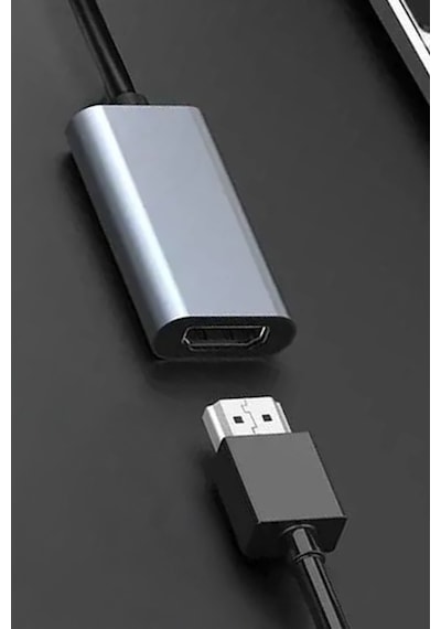 Type-c Hdmı Çevirici Adapter 4k Type-c Kabloyu Hdmı Girişe Çeviren Cihaz Yüksek Çözünürlük Destekli