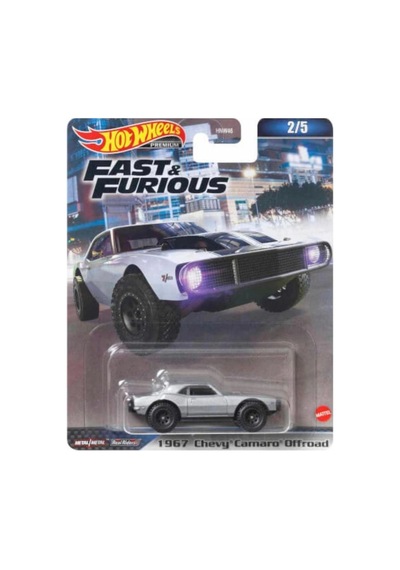 Premium Fast And Furious 1967 Chevy Camaro Offroad Nadir Model Koleksiyon Hnw46-hnw47