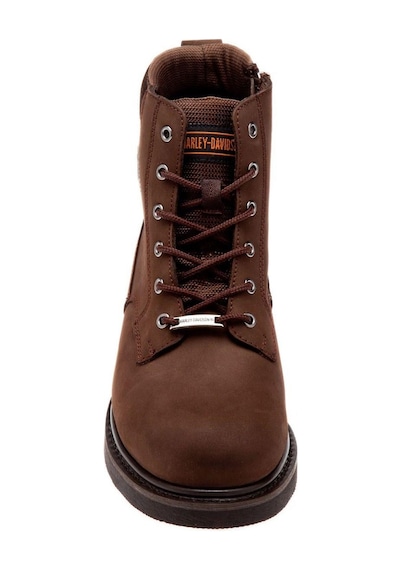 Harley Davidson Jim Dark Brown Nubuk Erkek Bot Kahverengi