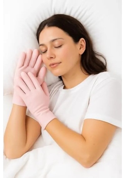 Silikon Spa Eldiven - Nemlendirici Özellikli - 1 Çift