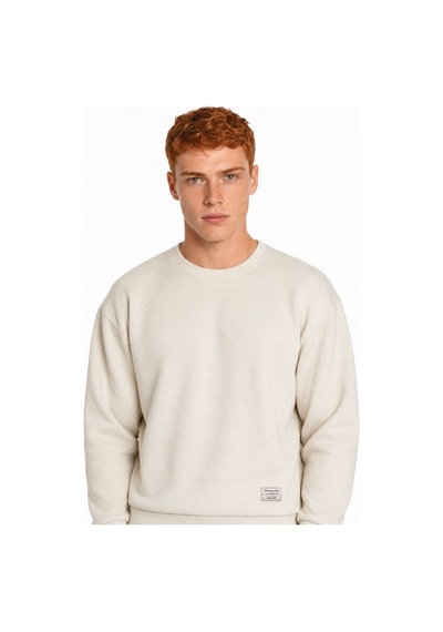 Loft Loose Fit Erkek Sweatshirt Lf2044263 Q1.v1 Ekru