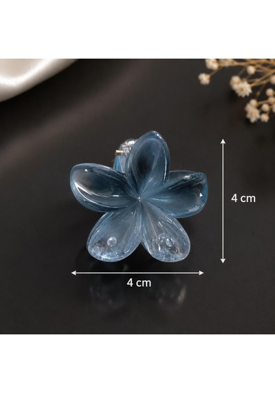 Çiçek Mini Toka A Plus Kalite İthal Premium Mandal Saç Tokası 4 Cm Kadın Kız Çocuk Saç Aksesuarı Çok Renkli