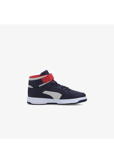 Puma Rebound Layup Sl V Ps Çocuk Beyaz Spor Ayakkabı Düz 370488 Beyaz