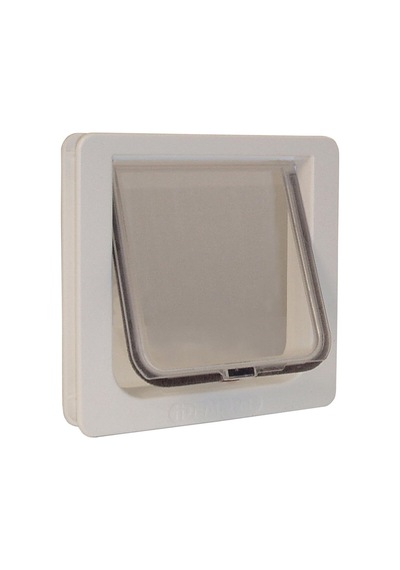 Mükemmel Pet Kedi Flap Kapı, 4 Yollu Kilitli Pet Kapı, 6 1/4 X 6 1/4 "kapak Boyutu