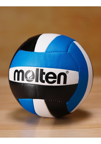 Molten Mini Voleybol, Siyah/mavi V200-blk/blu Açık Gri