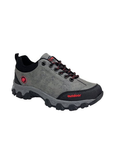Liger Soğuk Geçirmez Outdoor Trekking Erkek Ayakkabı Gri