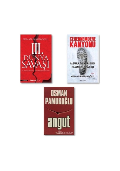 Osman Pamukoğlu Kitap Seti / 3. Dünya Savaşı - Angut - Cehennemdere Kanyonu
