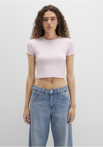 Mavi - Pembe Basic Tişört 1600814-89200 Pembe