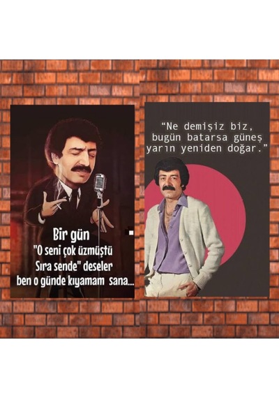 Sevilen Müslüm Baba Sözleri 6 Lı Tablo