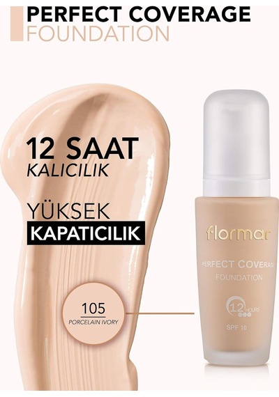 Perfect Coverage Yüksek Pigmentli & Yarı Parlak Bitişli Spf15 Fondöten Belirtilmemiş 17594018