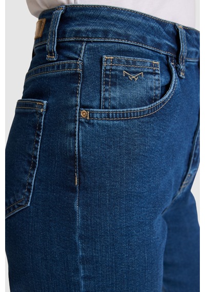 U.S. Polo Assn. U.s. Polo Assn. Kadın Mavi Pantolon Jean 50325200-dn0013 Blue Rınse