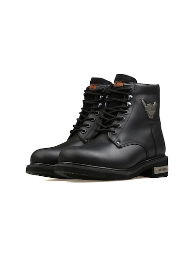 Harley Davidson Siyah Erkek Botu 025M100109-Black-Derı