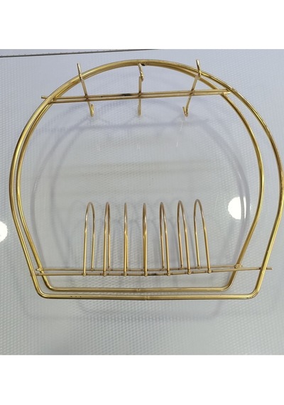 Kahve Fincan Askılığı - Gold Fincan Askısı Plastik Çok Renkli Tr Diğer