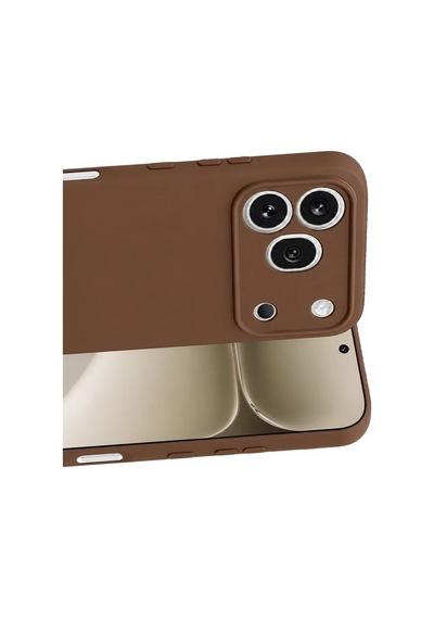 Mey Najmaddin Huawei Honor 600 Pro First Silikon - Kahverengi Najmaddin Diğer