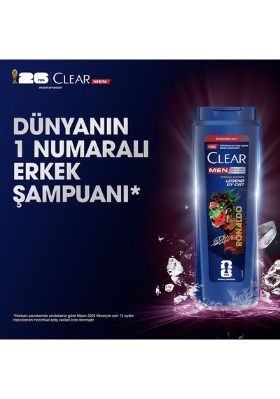 Men Kepeğe Karşı Etkili Şampuan Legend By Cr7 600 Ml