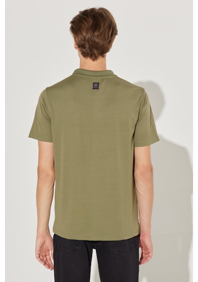 All Terrain Gear Regular Fit Normal Kesim Polo Yaka Haki Tişört W231707801 Haki