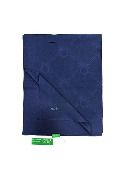 Benetton Lyocell Şal - Milano - Lacivert