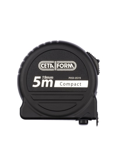 P05b-0519 Siyah Kasa 5 M X 19 Mm Compact Şerit Metre Diğer