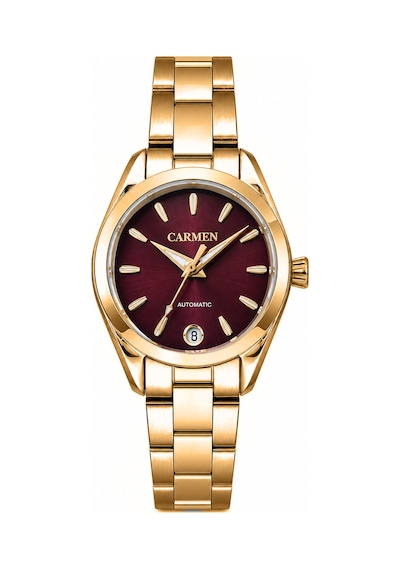 Carmen Crm.20035.06 Miyota Automatic Kol Saati Gold - Gri