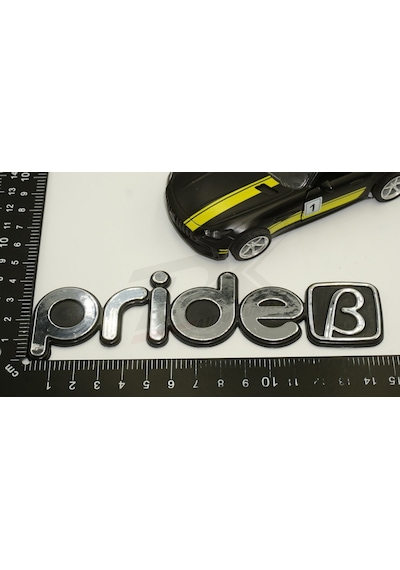 Kia Pride B Logo Bagaj 3M 3D Krom Abs Logo Amblem