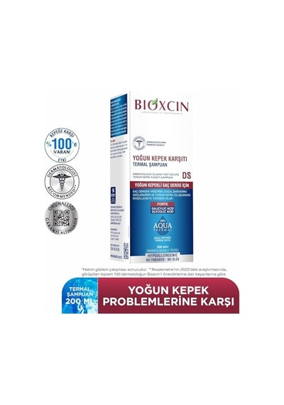 Ayrex Yoğun Kepek Karşıtı Termal Şampuan 1 X 200 Ml