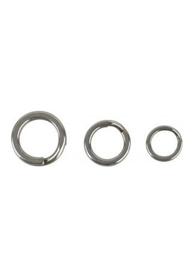 Savage Gear Split ring SS+BLN 10+10