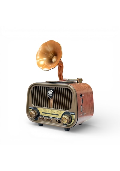 Rt-728a Nostalji Gramafon Radyo, Şık Tasarım, Trend Nostajik Radyo