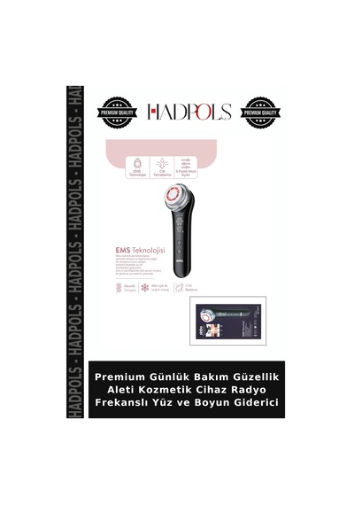 Premium Günlük Bakım Güzellik Aleti Kozmetik Cihaz Radyo Frekanslı Yüz Ve Boyun Giderici