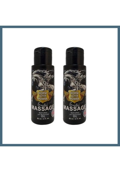 Bezos Hors Active Power Rahatlatıcı Fantezili Etkilerde Vücut Masaj Yağı 60 Ml 2 Adet Agc