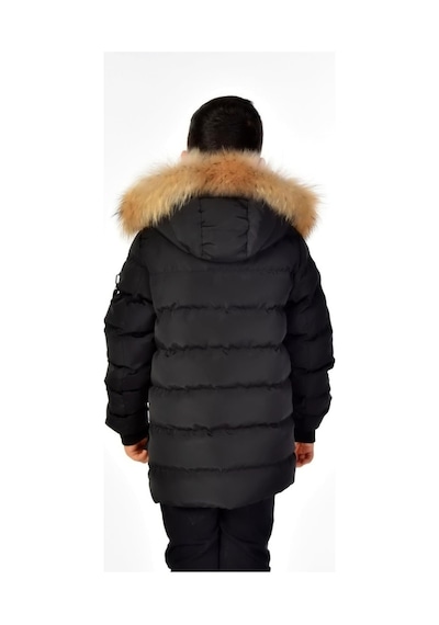 Benitto Kids Benittokids Erkek Çocuk Natürel Kürklü Mont 51254