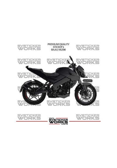 Bajaj Ns200 Kaplama Sticker Çift Renk Motor Kaplama Modeli Hazır Kit Yüksek Kalite 69969818