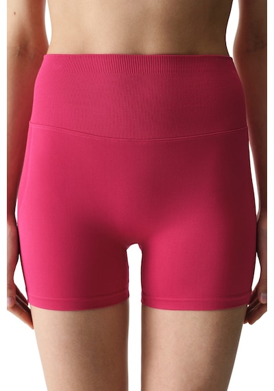 Penti Pembe Seamless Dikişsiz Yüksek Bel Push Up Kısa Tayt