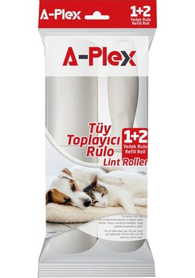A-plex Tüy Toplayıcı Rulo + 2 Yedek 2 Adet Renkli