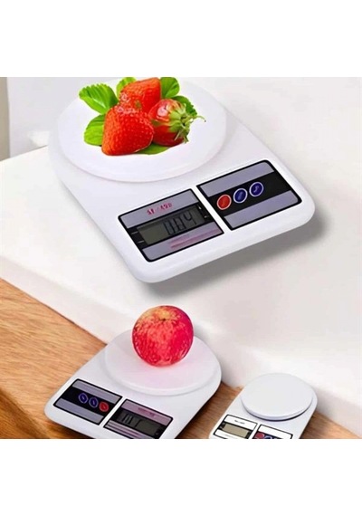 Dijital Mutfak Tartısı 10 Kg Kapasiteli Lcd Ekranlı Otomatik Kapanmalı Hassas Ölçüm