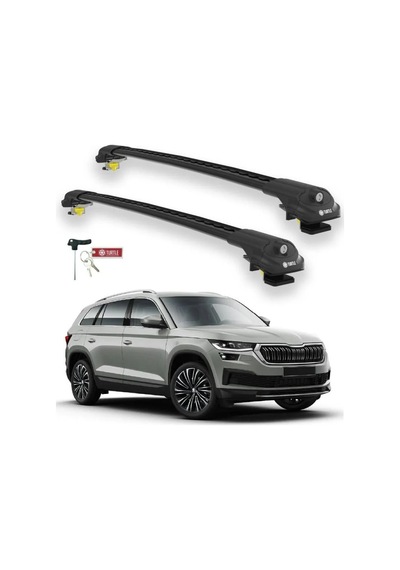 Turtle Skoda Kodiaq Ns7 2017-2023 Ara Atkı Air1 Siyah