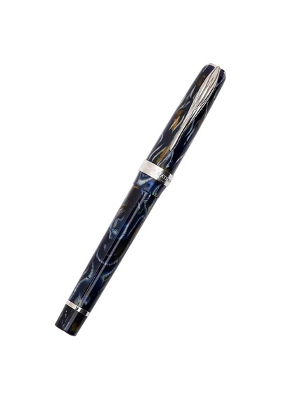Pineider Antichi Materiali Wild Blue Palladium Dolma Kalem Spp630 Standart