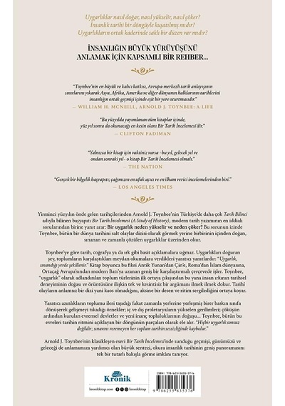 Bir Tarih İncelemesi - A Study Of History Ciltli