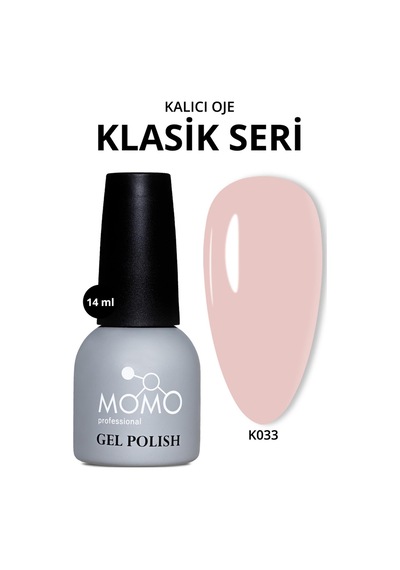 Kalıcı Oje K033, Pembe Bej, 14 Ml Diğer