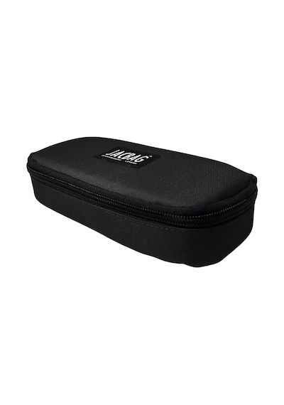 Jacbag Oval Medium Siyah Erkek Çocuk Kalem Çantası Çok Renkli