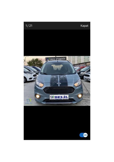 Ford Courier 2014-2017 Arası Siyah Piano Black Ön Arka Difüzör 26