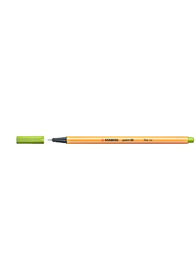 Stabilo Keçe Uçlu Ince Kalem 88 Point 0.4 Mm Elma Yeşii 88-33 10