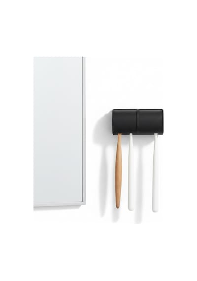 Mor Kendinden Yapışkanlı Hijyenik Diş Fırçası Asacağı Askılığı Askılık Diş Fırçalık Banyo Organizer