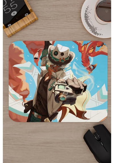 Ifa Genshin Impact Anime Oyuncu V4 - 22x18 Gaming Mouse Pad Fare Altlığı