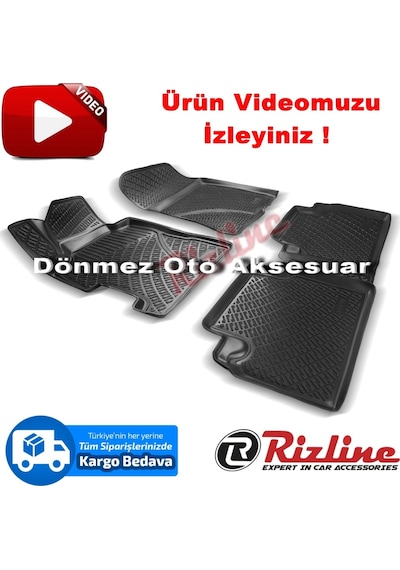 Honda Civic 3D Paspas Havuzlu Siyah Sedan 2007-2012 Arası Rizline N11.34164