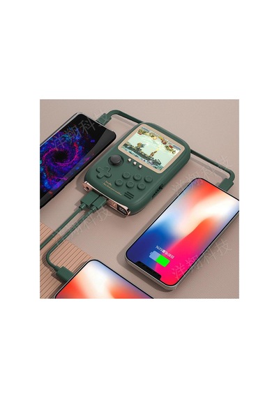 Taşınabilir Mini Oyun Konsolu İos-type-c Hızlı Çift Şarj Girişli Power Bank 3.2inç Retro 10000 Oyun Bej - 790976883