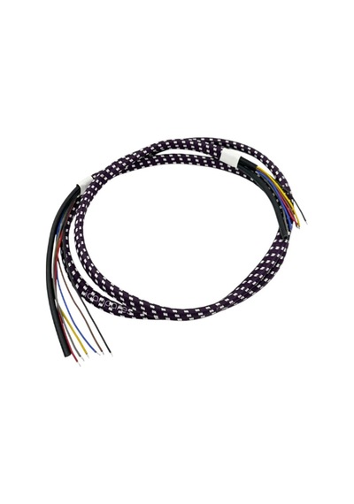 Buharlı Ütü İle Uyumlu 6 Çıkışlı Elektrik Kablosu + Buhar Hortumu - Kumaş Örgülü/gc8619 Buhar Kazanl